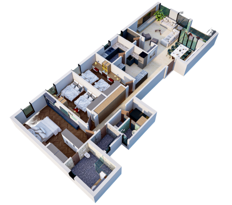 3d building
